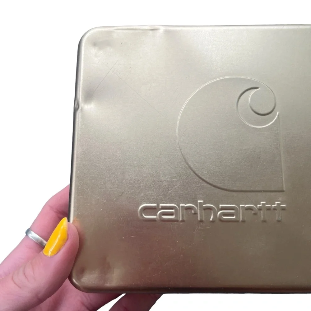 Carhartt gold embossed